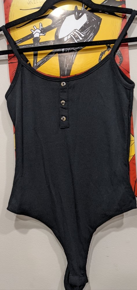 Black bodysuit new without tags